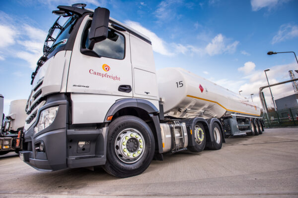 Campfreight at New Ross for Continental Tyres.