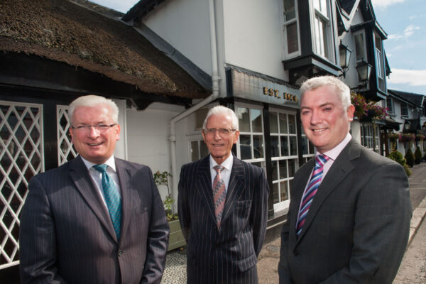 The Rice family, former owners of Crawfordsburn Inn.