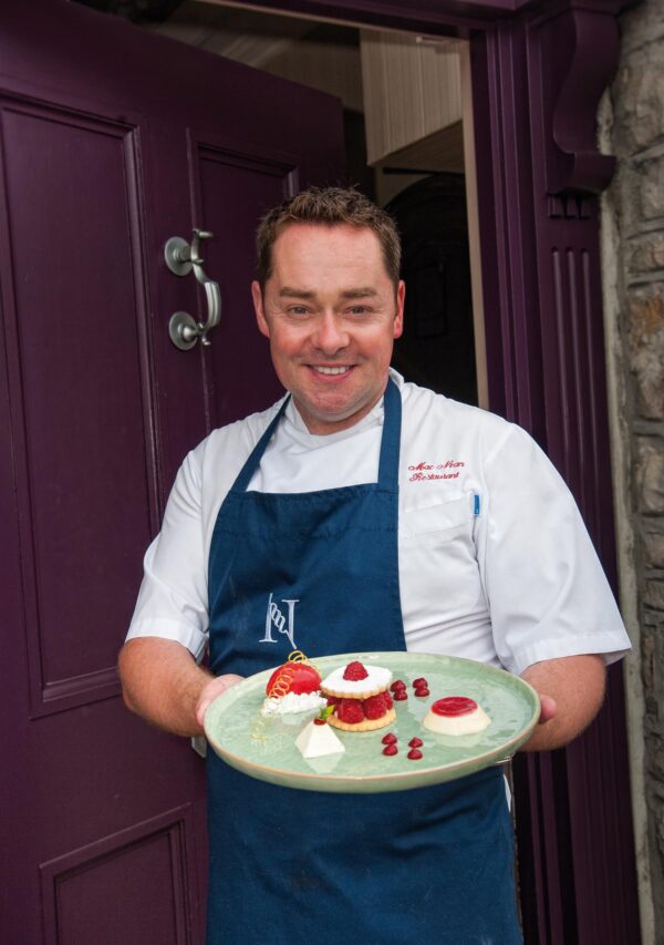 Neven Maguire at McNean House. Magazine cover.