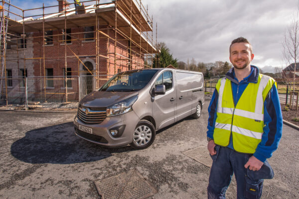 Vauxhall van feature pic for Garage Trader magazine.