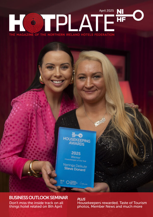 NIHF Housekeeping Awards 2025 - Hotplate front cover