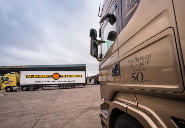 McBurney Transport 50 Years for magazine feature.
