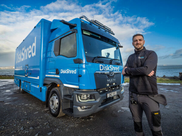 Vita DiskShred truck for MAN.
